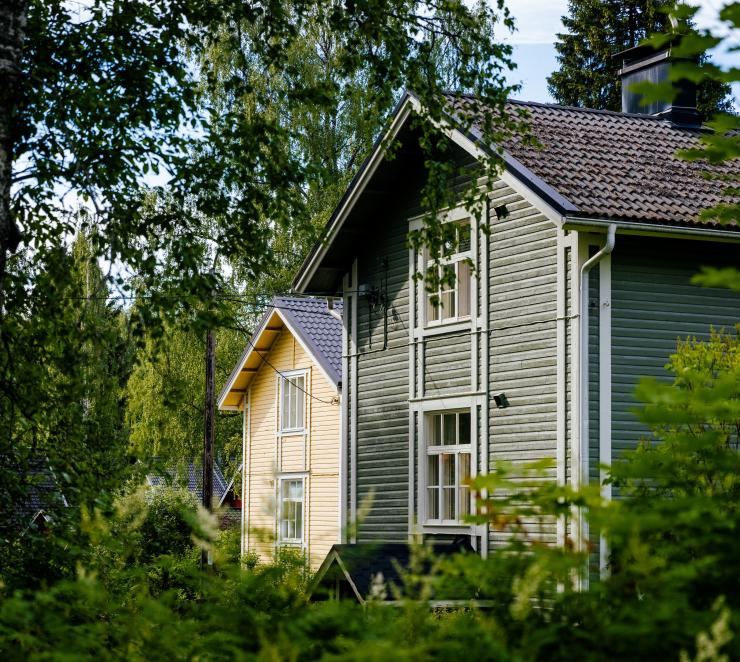 Niskalammen puutaloja